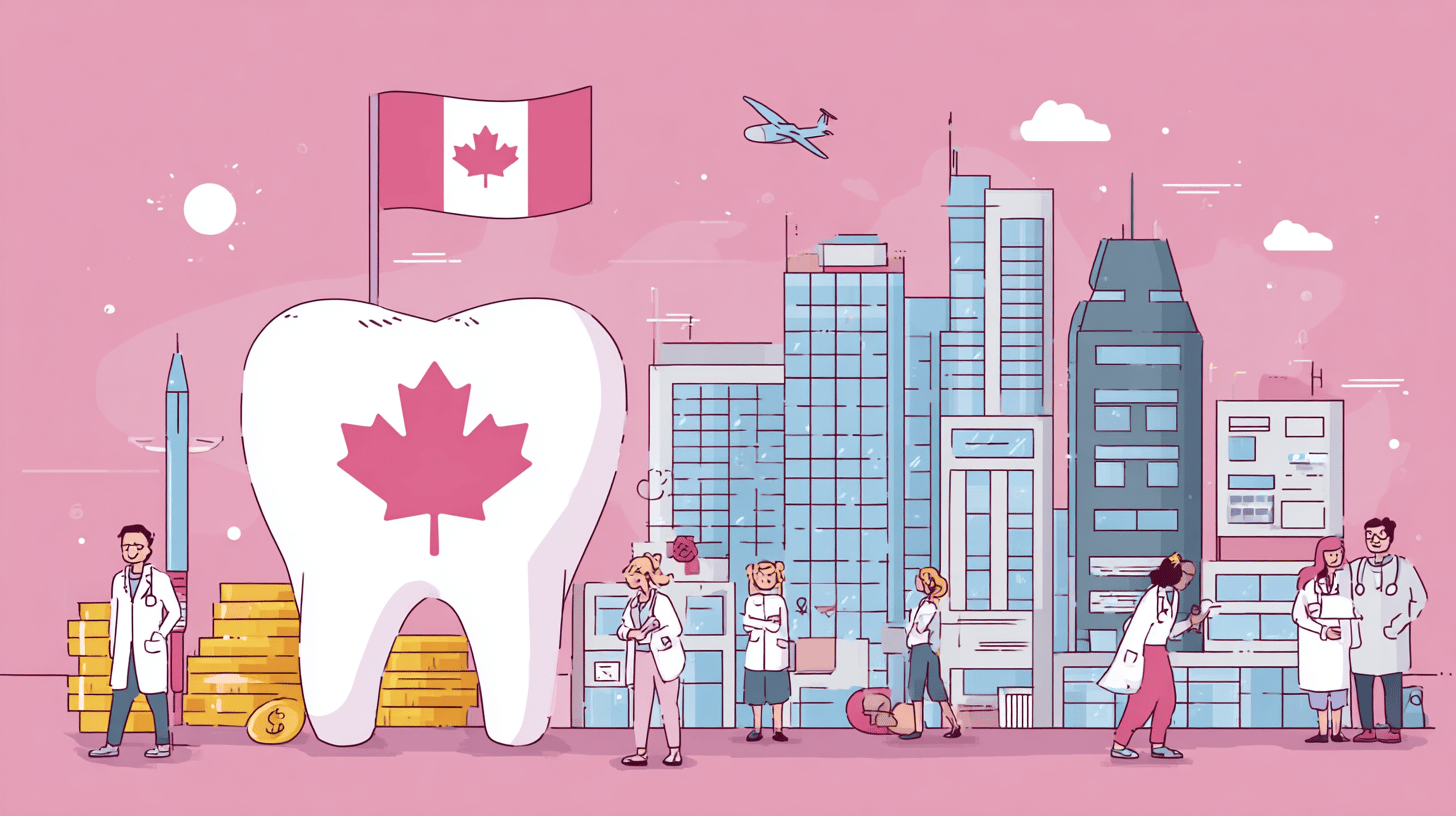 Canadian employee receiving eye exam with employer vision benefits