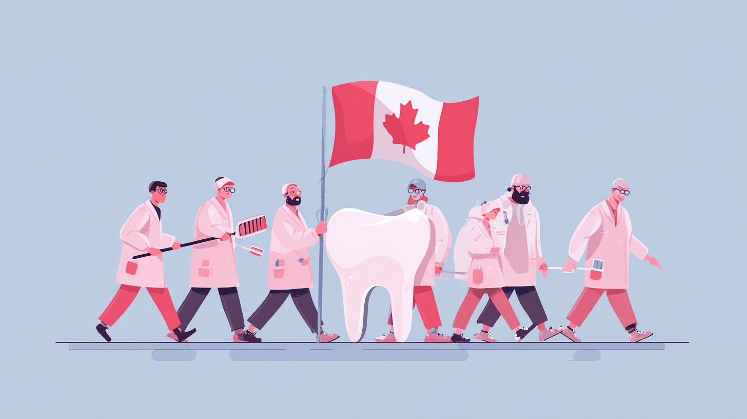 Canadian dental care programme application process