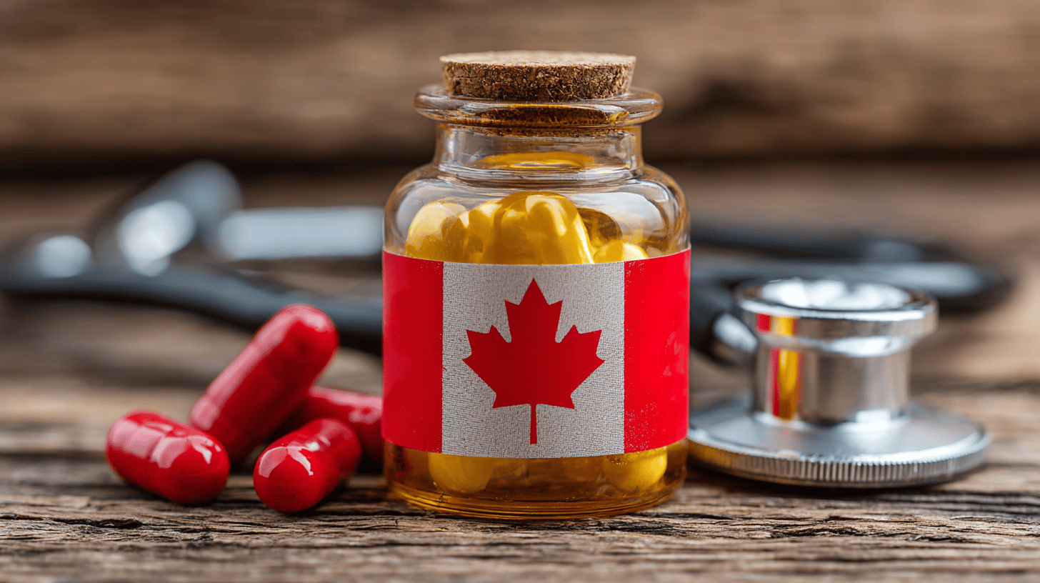 Canadian traveler checking travel insurance documents