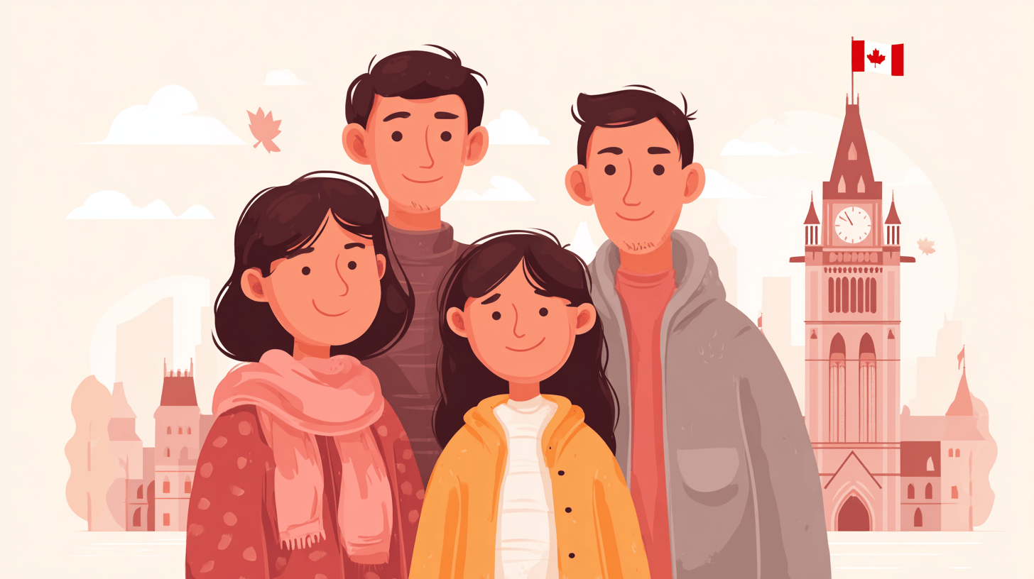 Family reunion in Canada with parents visiting under Super Visa program