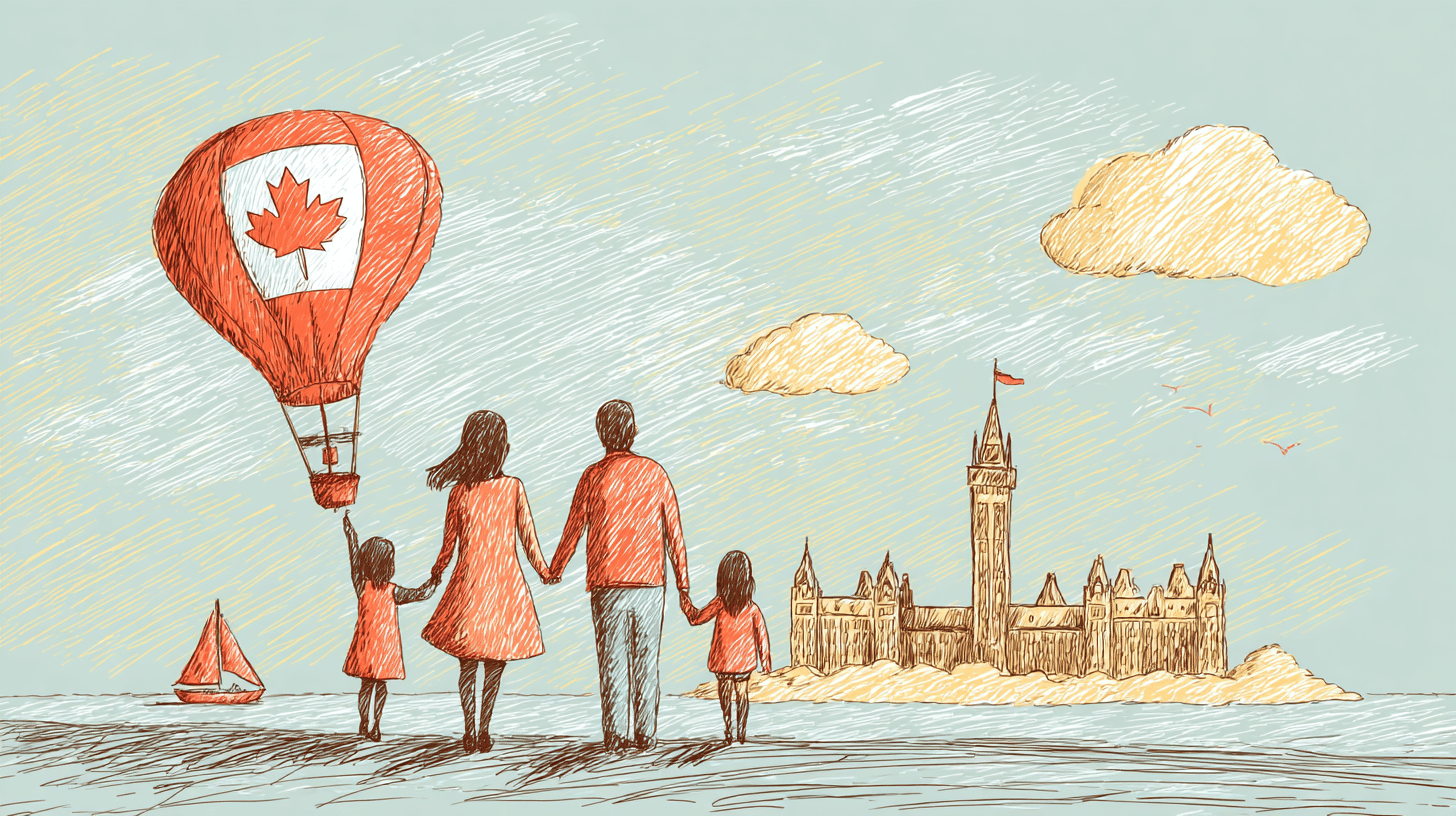 Senior couple reviewing Super Visa medical insurance policy documents