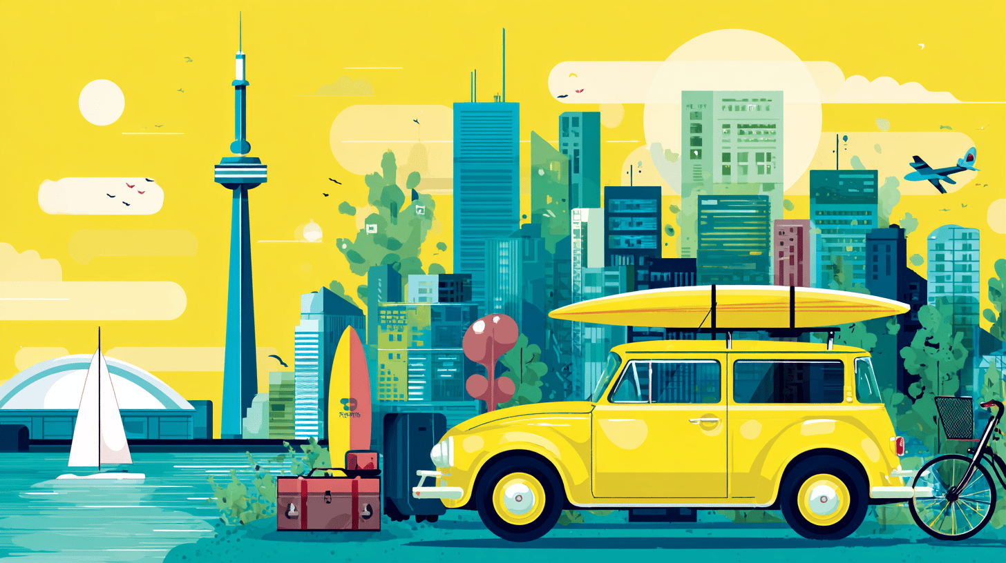 Canadian traveler checking international roaming options on smartphone before travel