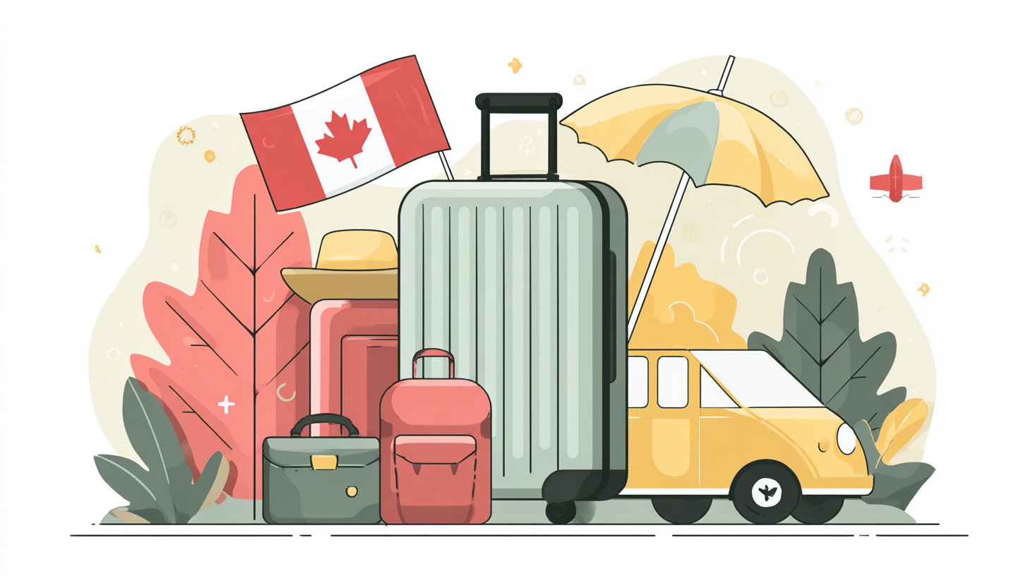Canadian travel medical insurance policy document showing coverage details for visitors