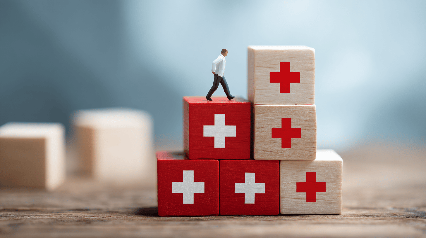 Canadian business professionals discussing group benefits options and ASO plans