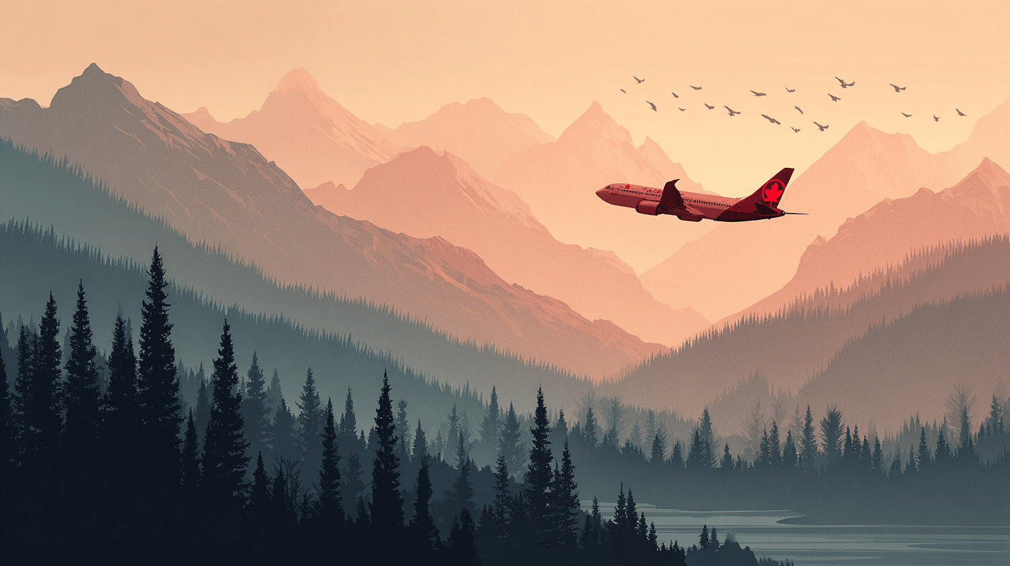 Map showing Canada's diverse regions from coast to coast