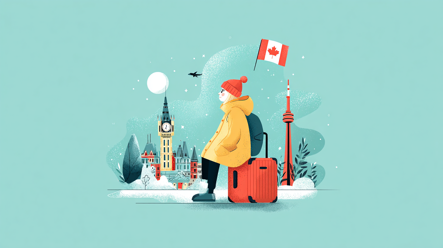 Canadian family enjoying vacation with peace of mind after securing proper travel insurance