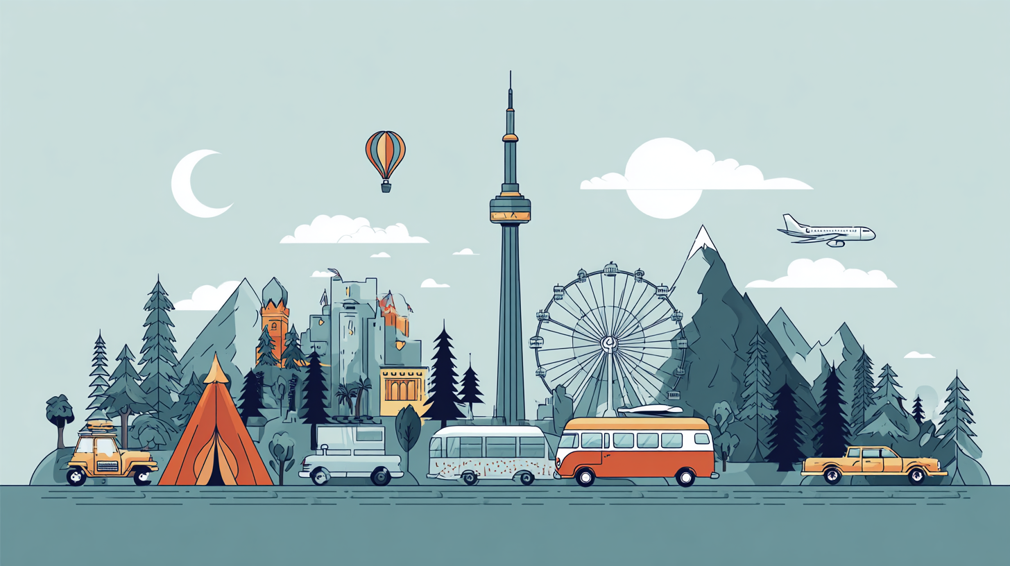 Diabetes supplies and medication packed for travel to Canada