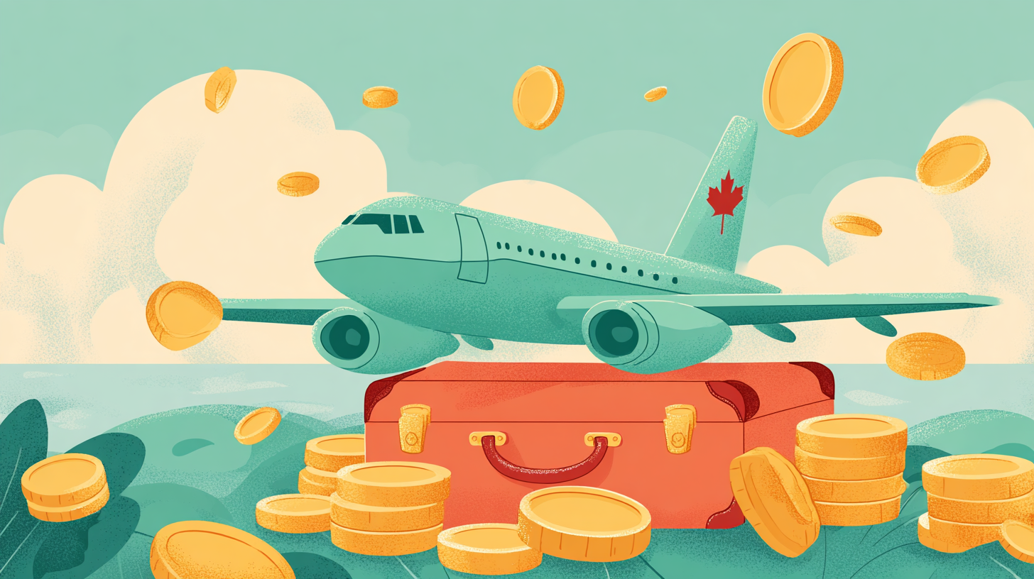 Canadian travellers receiving assistance after flight cancellation