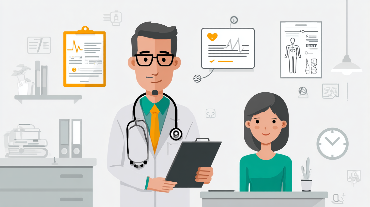 HR professional discussing second medical opinion benefits with employees