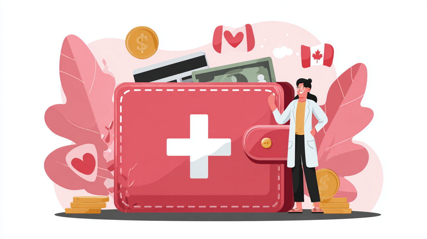 Healthcare Spending Account concept showing tax-free health benefits wallet