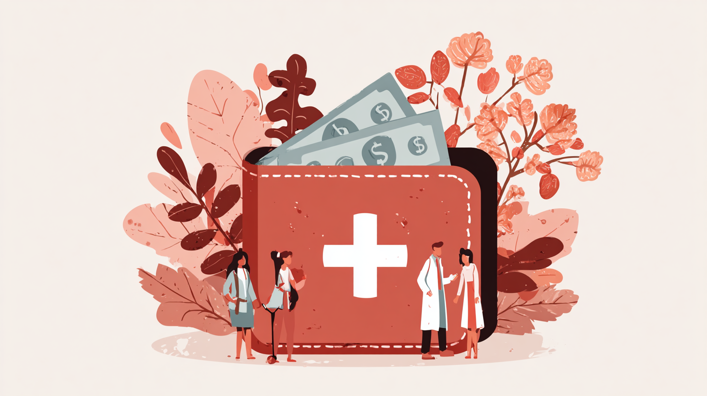 Diagram showing how HCSAs complement traditional health insurance coverage