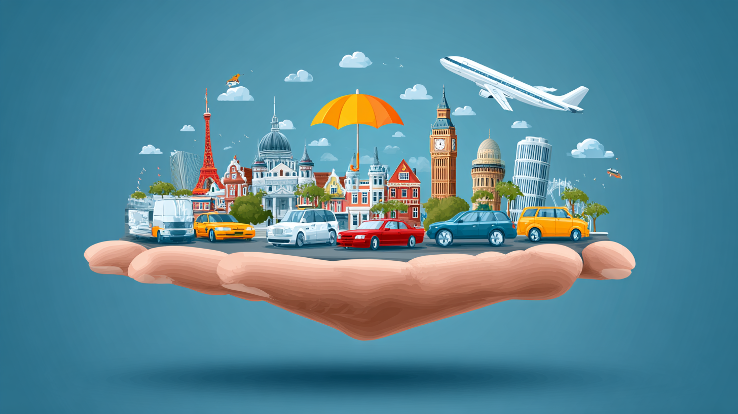 Traveler looking at flight cancellation board in airport