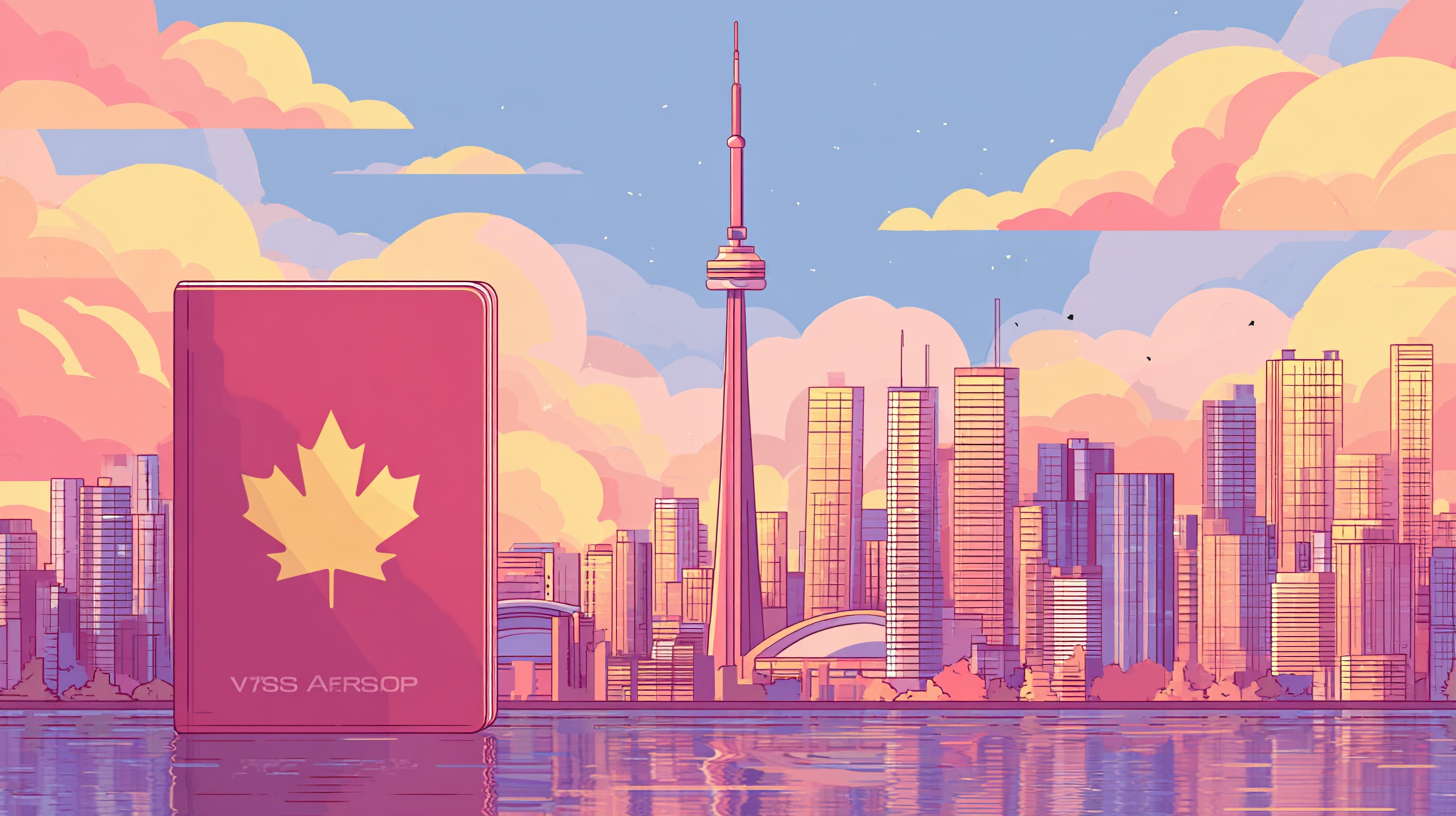 Canadian border crossing checkpoint for IEC visa holders