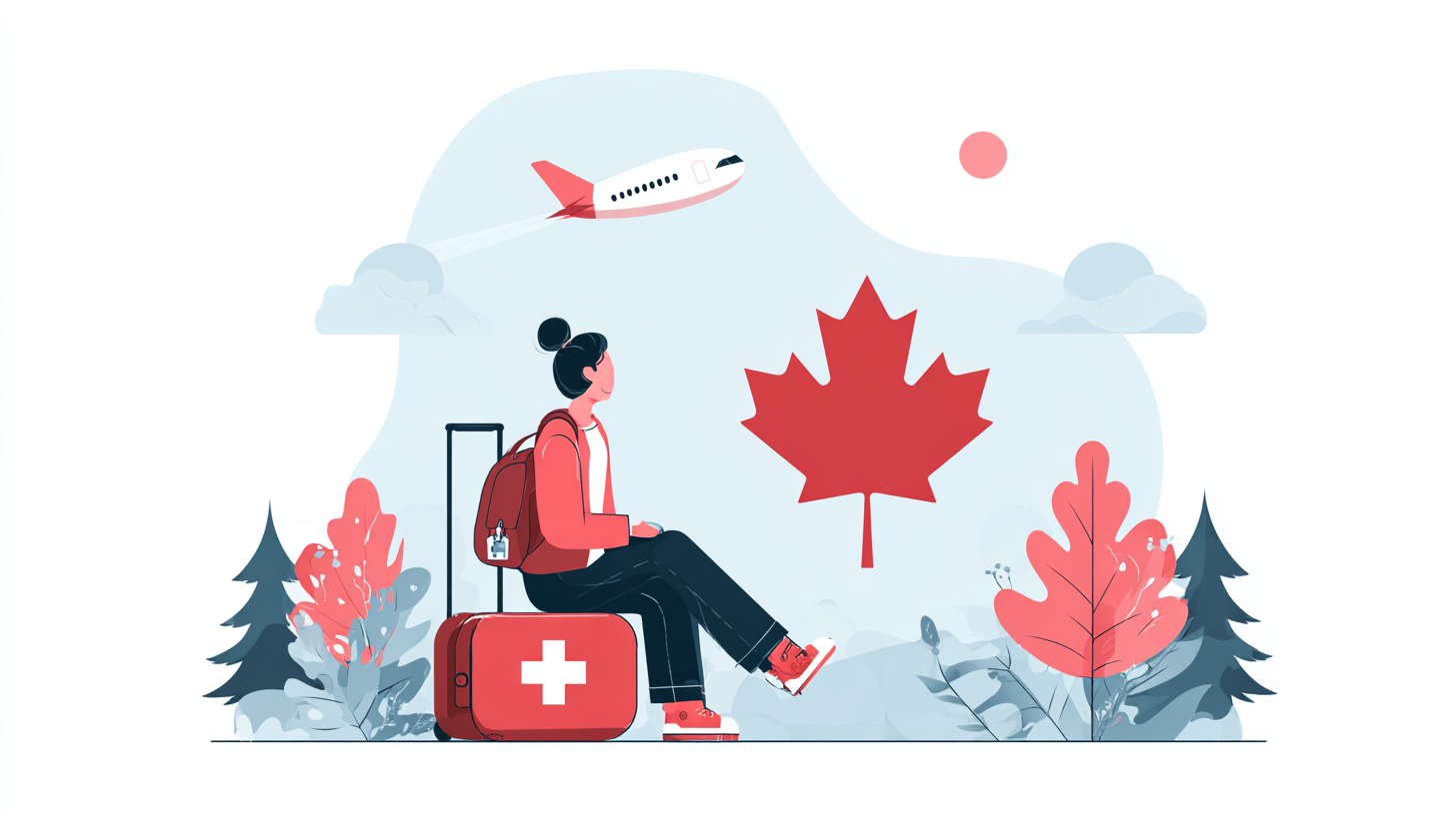 Senior couple consulting with travel insurance broker about ICD coverage