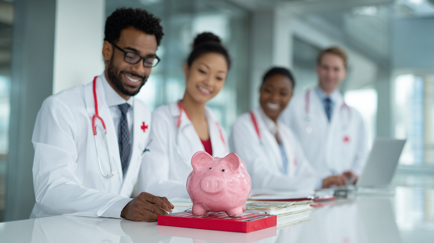 Healthcare Spending Account concept showing employer funding and employee healthcare choices