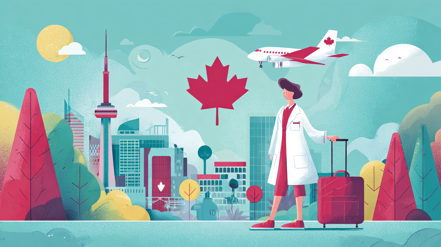 Person checking blood pressure while preparing for travel