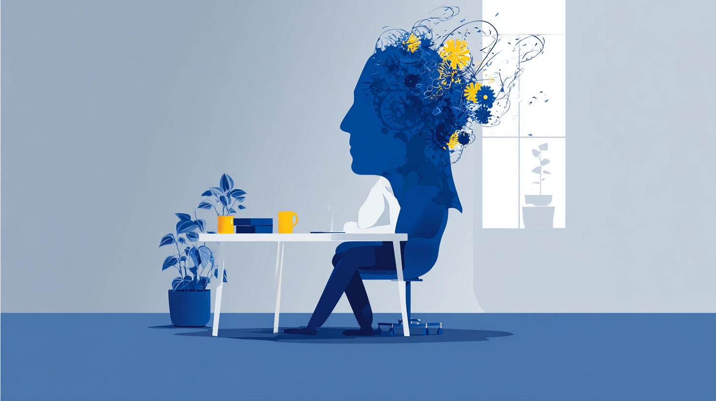 Virtual mental health services for employees
