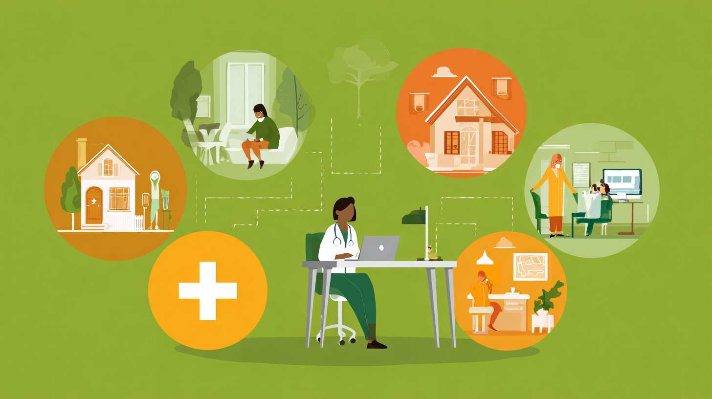 Canadian remote worker using wellness spending account for home office ergonomic equipment