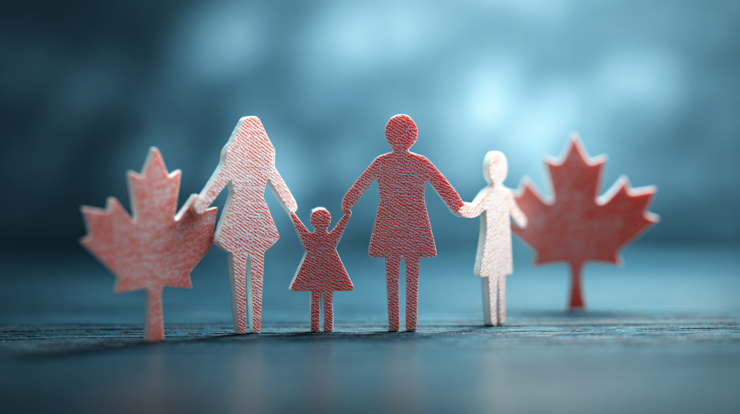 Canadian family welcoming grandparents with Super Visa
