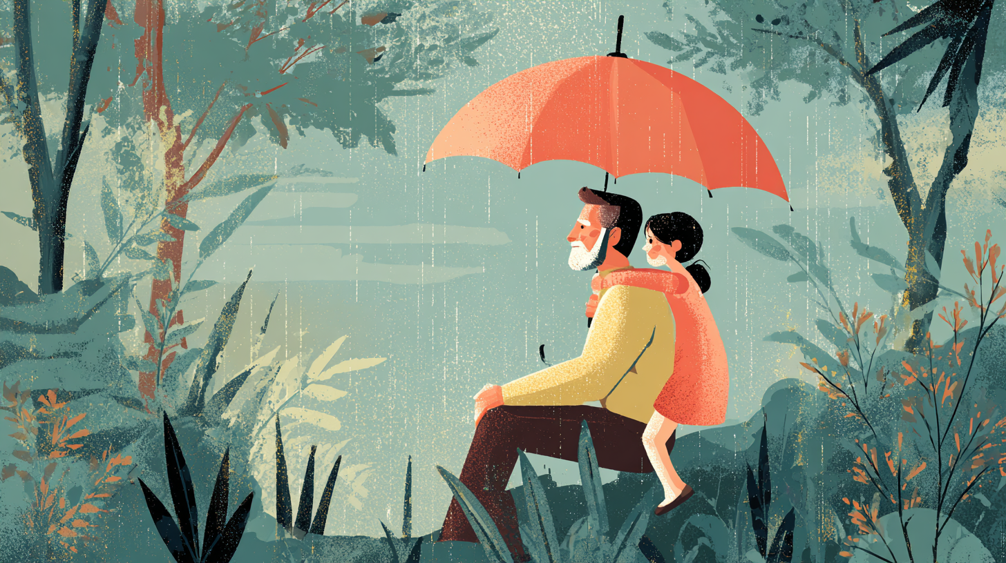 Senior couple reviewing life insurance options after 50
