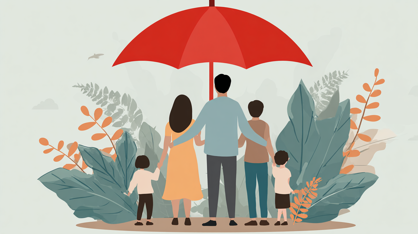 Term life insurance policy document with coverage details