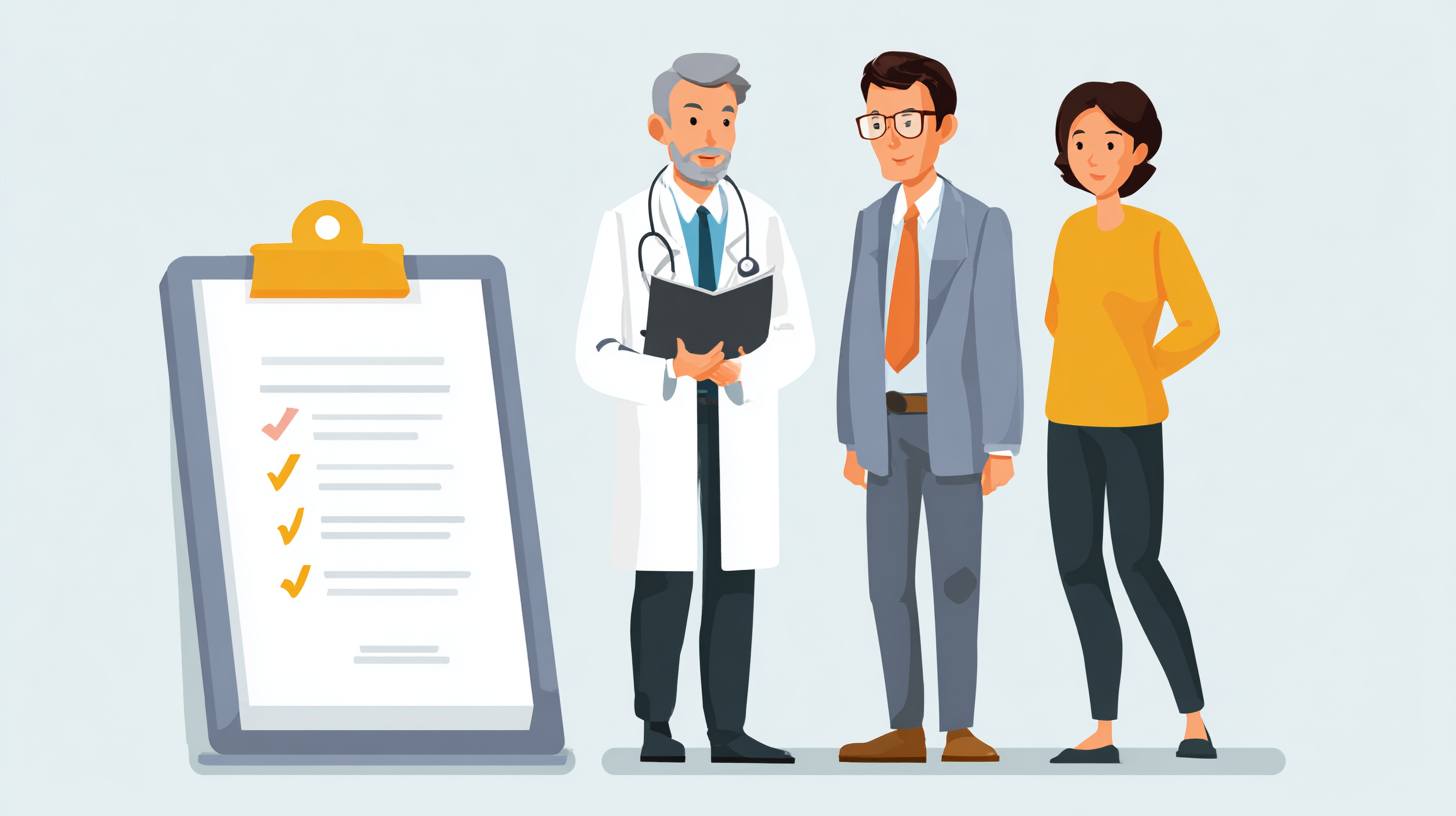 Canadian employee discussing virtual medical second opinion services with healthcare provider