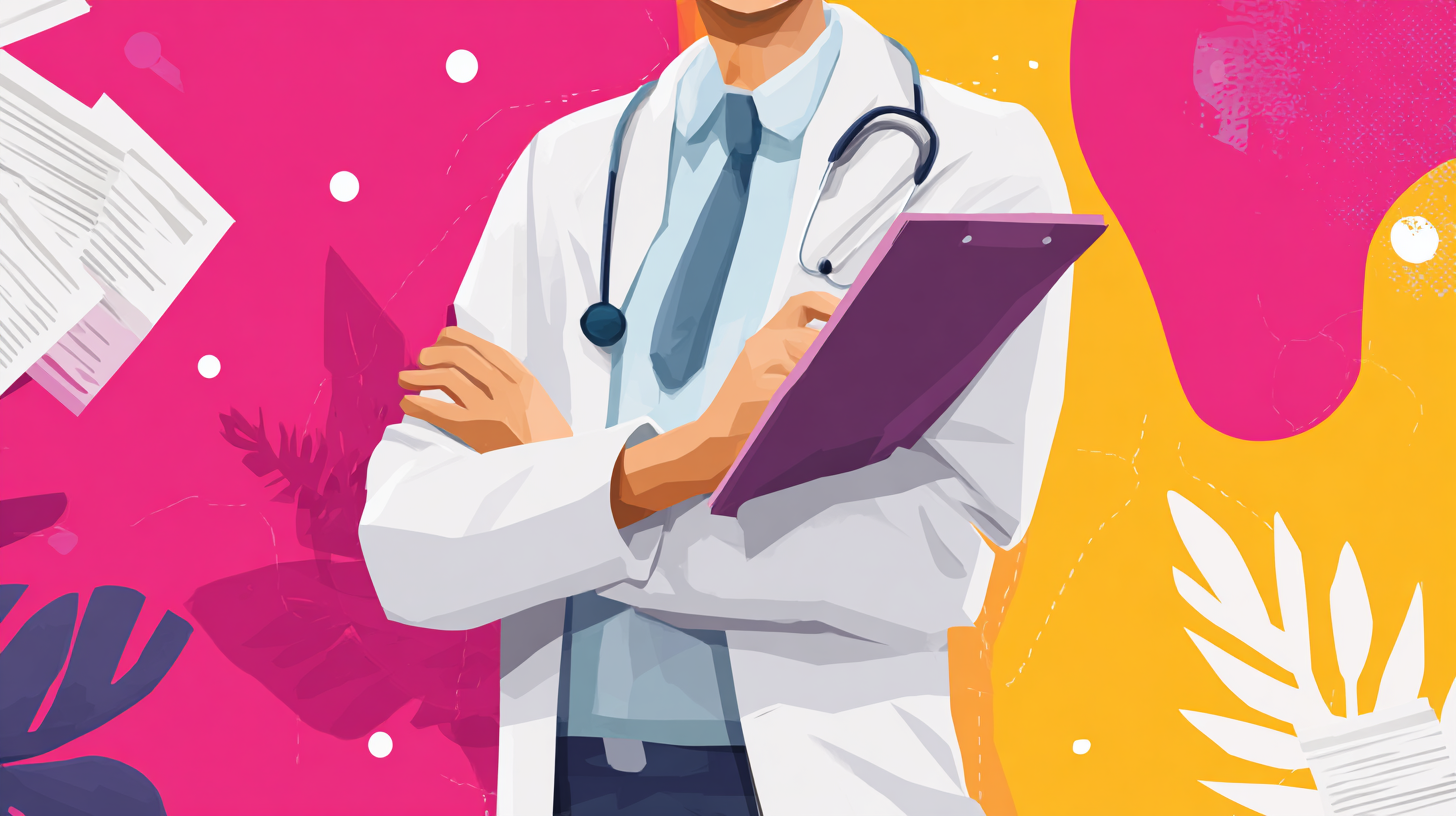 Human resources professional explaining virtual medical second opinion benefits to Canadian employees