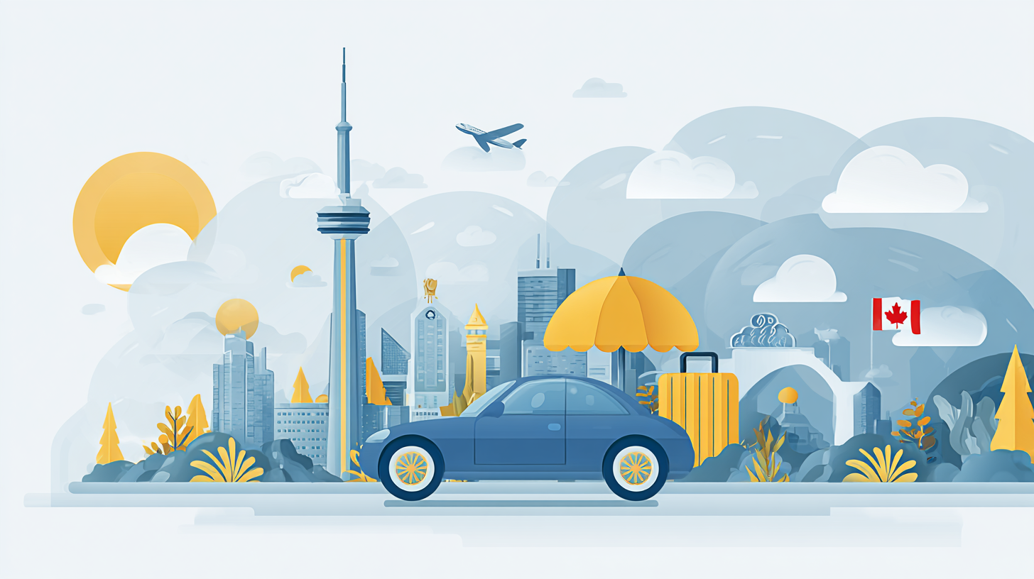 Canadian traveller reviewing travel insurance exclusions document