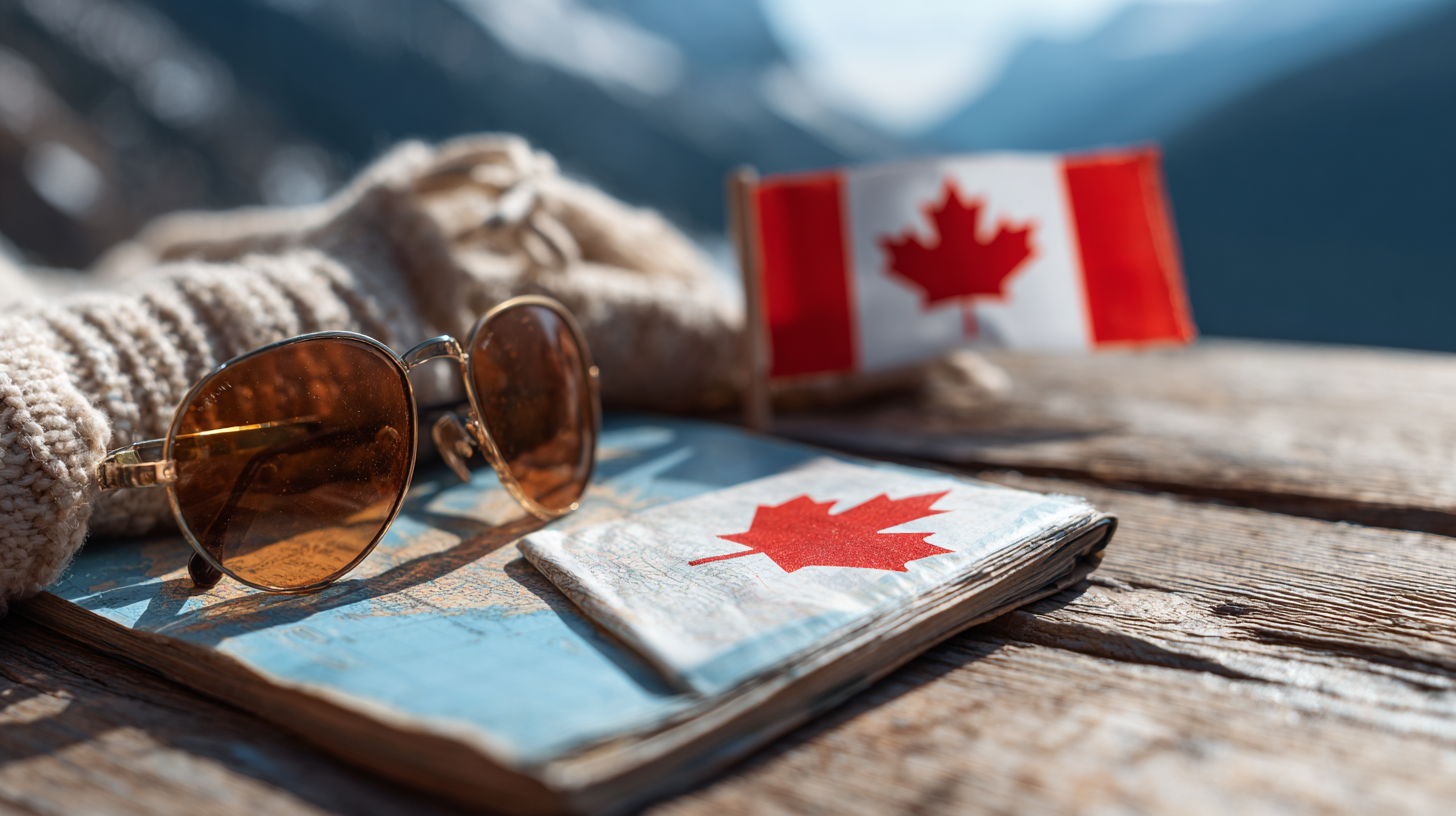 Diabetes travel supplies including insulin, glucose monitor and emergency snacks for Canadian travel