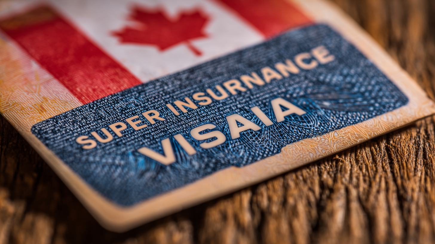Documentation required for Super Visa insurance refunds including visa refusal letter
