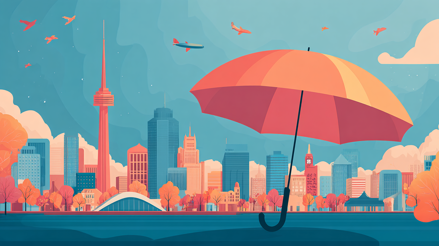 Canadian travelers with travel insurance protection abroad