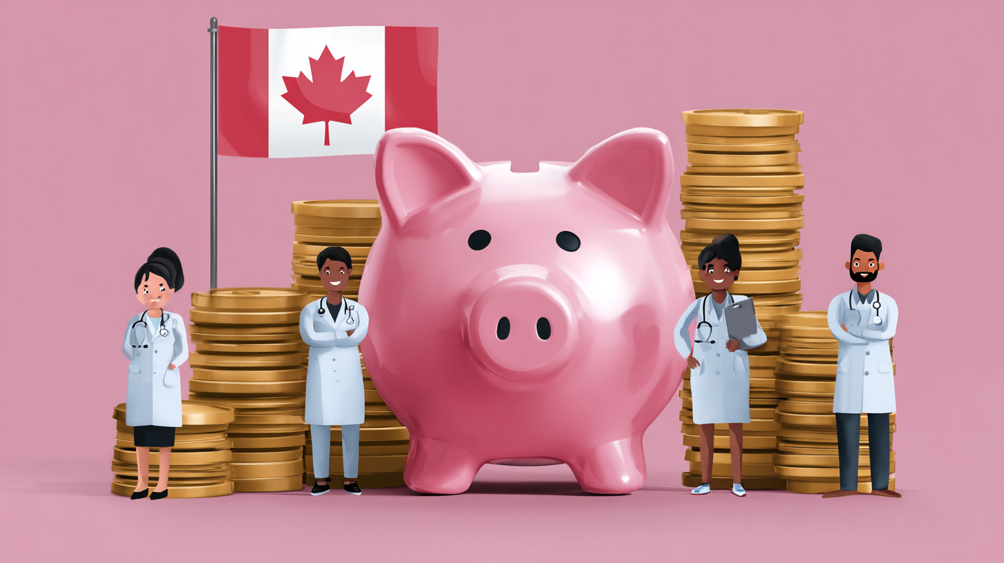 Comparison chart showing tax benefits of HSAs vs traditional group benefits for Canadian small businesses