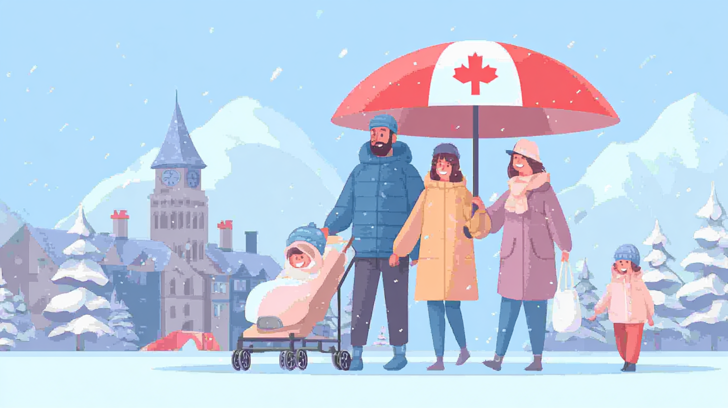 Canadian family considering term life insurance cancellation options