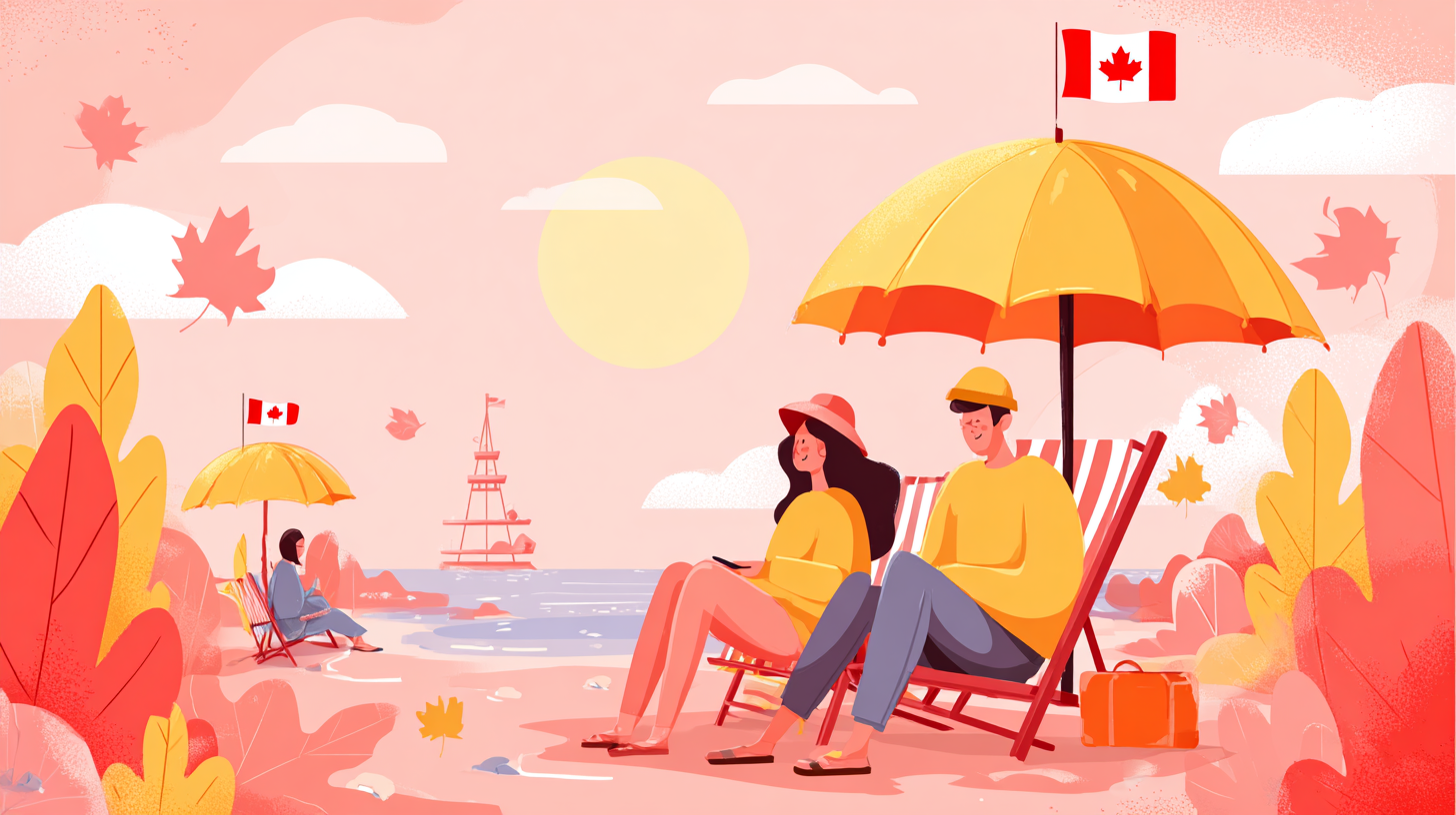 Couple reviewing term life insurance policy documents at home