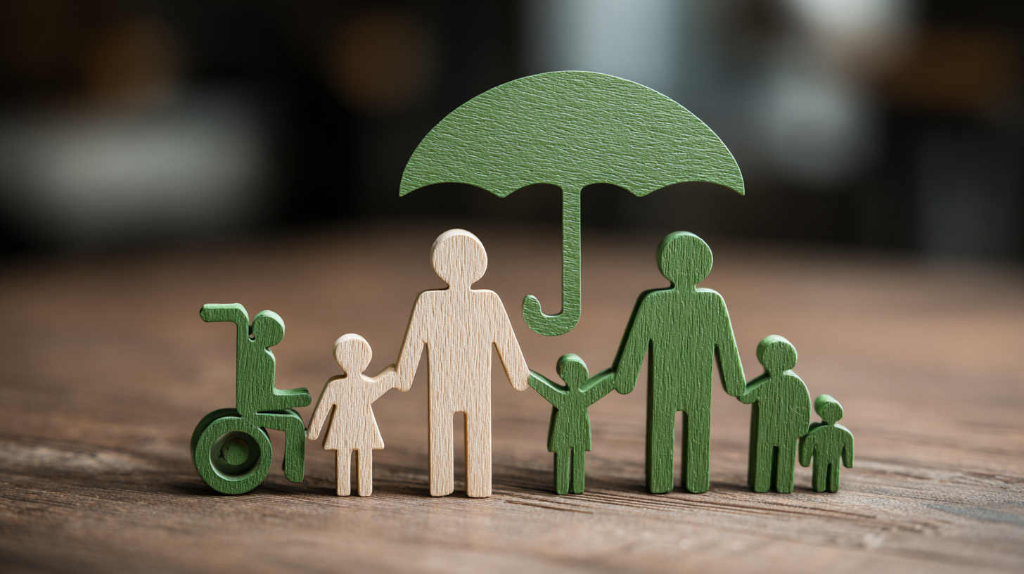 Group disability insurance protecting income during illness or injury