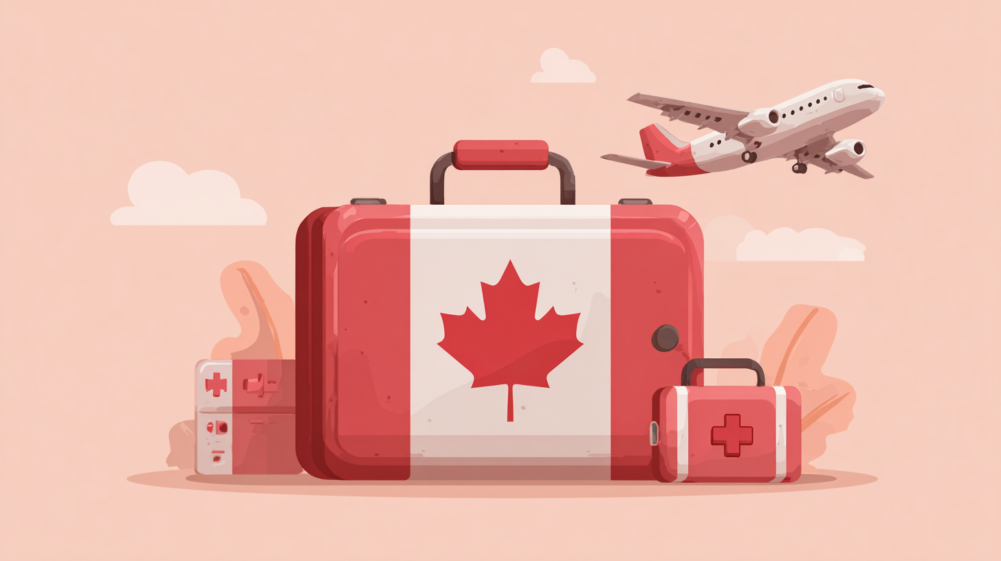Canadian Super Visa insurance requirements diagram showing minimum coverage amounts and policy details