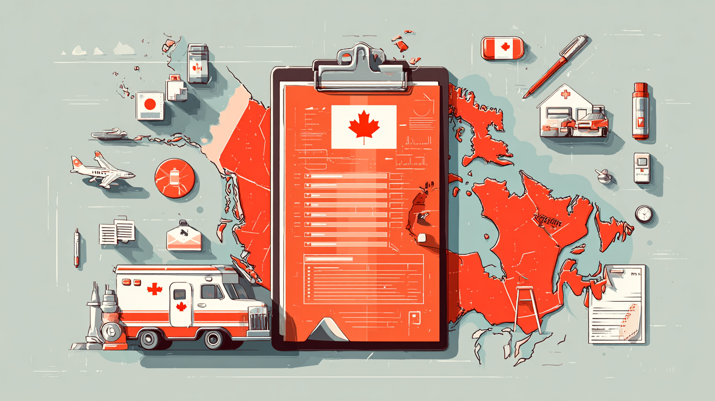 International student receiving medical care in Canada