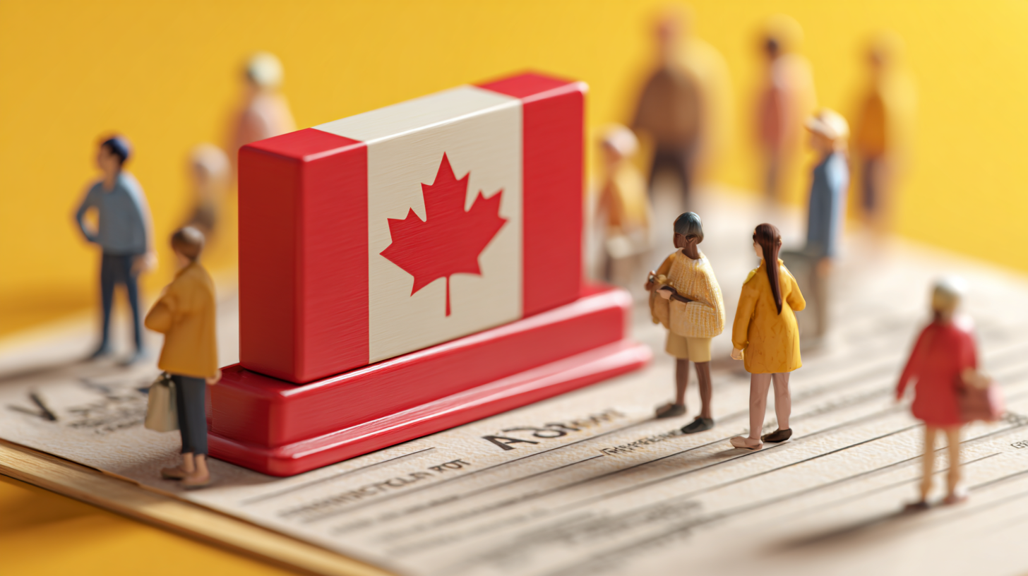 Happy Canadian family reunion with grandparents on Super Visa