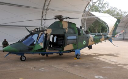 Nigerian Air Force Agusta A-109LUH