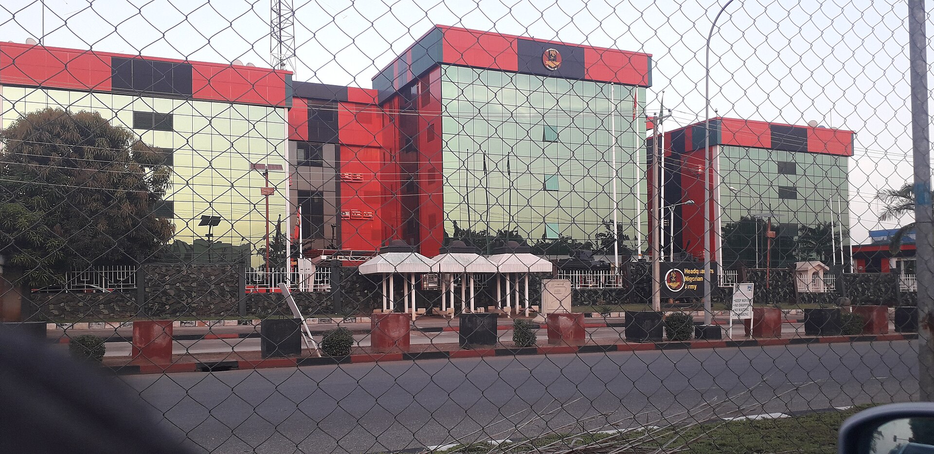 The headquarters building of the Nigerian Army